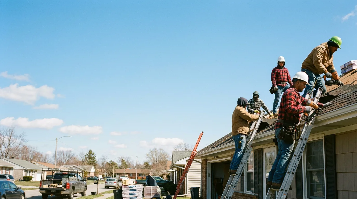 Roofing in Wapella, IL near me